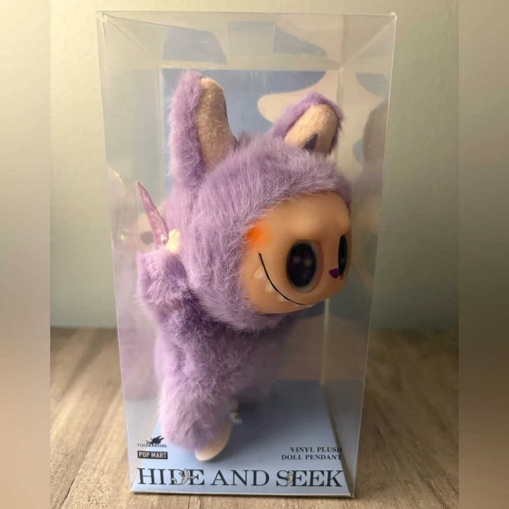 Hide and Seek Purple Plush Lafufu